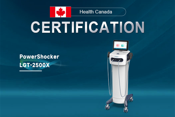 캐나다 보건부, Longest Medical의 새로운 충격파 치료 장치 PowerShocker LGT-2500X 승인
